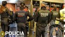 Operatiu conjunt de la Policia Local del Vendrell amb Mossos d’Esquadra i Policia Nacional a l’estació de Sant Vicenç de Calders