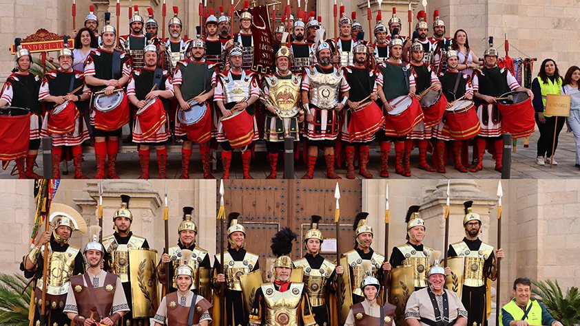 Els Armats del Vendrell i els Pretorians Armats de l’Arboç participen en la XXV Trobada d’Armats del Camp de Tarragona i les Terres de l’Ebre