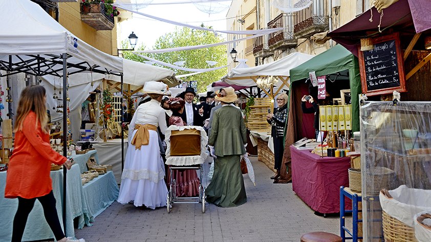 Enguany serà l'onzena edició de la Fira Modernista del Penedès