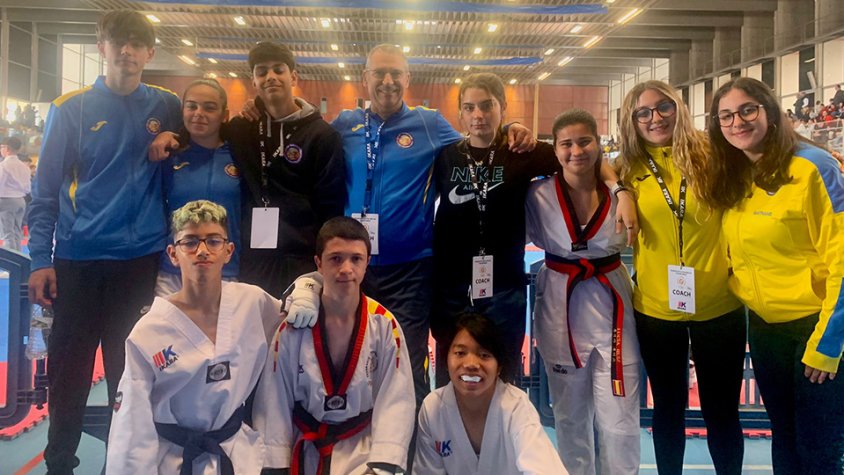 Membres de la Lira Vendrellenca al Campionat de Catalunya de Cadet i Sub-21 de competició