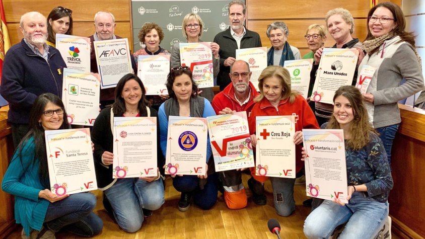 La Plaça Nova acollirà el proper 27 d’abril la IV Trobada d’entitats socials del Vendrell
