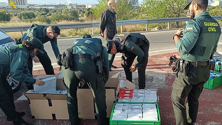 Els policies també van identificar el conductor del vehicle.