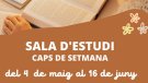 Sales d’estudi a la Biblioteca Pública Terra Baixa del Vendrell