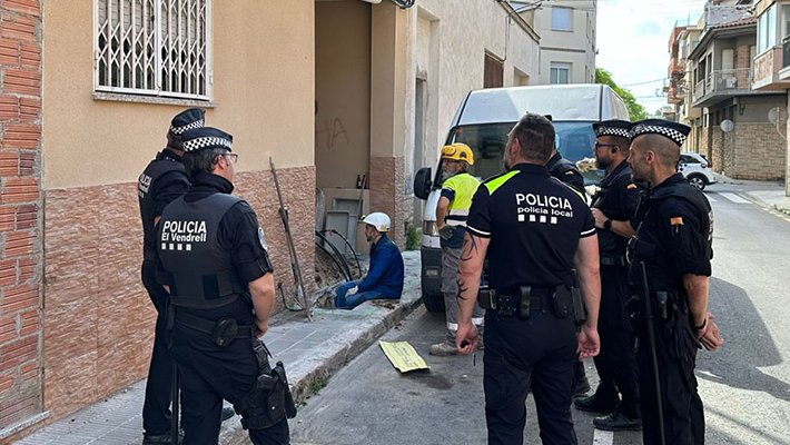 Els darrers dies s’ha augmentat de manera significativa la presència policial a la zona