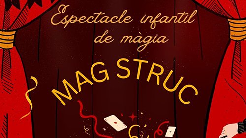 El show de màgia, obert a tothom, forma part de la inauguració temporal de l’exposició “I tu, què pintes?”