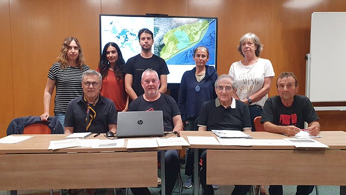 Foto de grup de la reunió del dia 10 de juny
