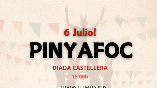 La primera edició del Pinyafoc a la Bisbal del Penedès se celebrarà el pròxim dissabte 6 de juliol