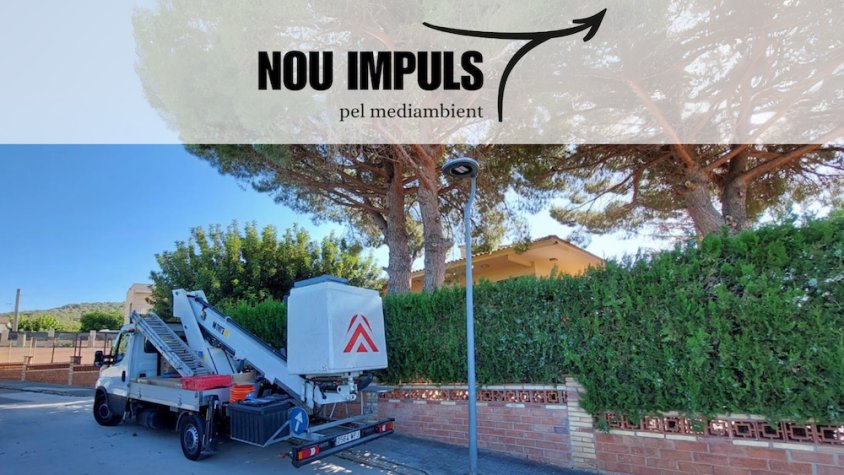 La Bisbal del Penedès completa la modernització de l’enllumenat públic al Papagai