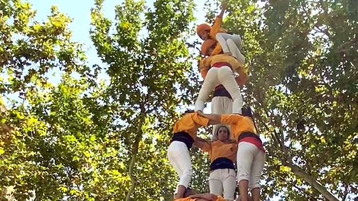 Primera vegada del 4d7a a plaça dels Bous 