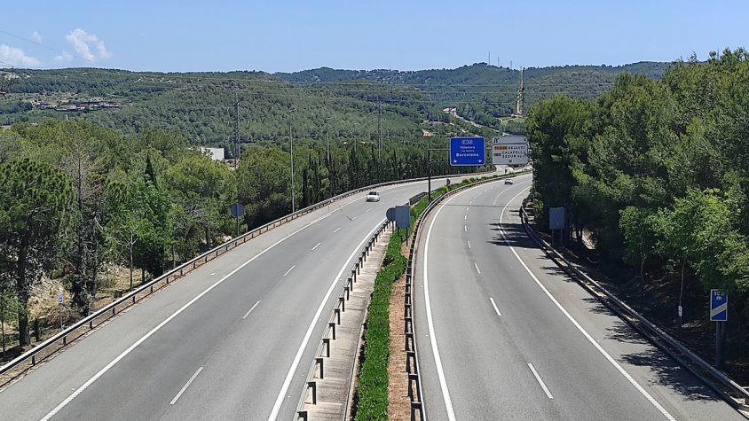 La C-32 entre Sitges i el Vendrell serà gratuïta per a la mobilitat obligada a partir del 4 de novembre