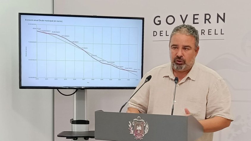El deute municipal del Vendrell continua baixant