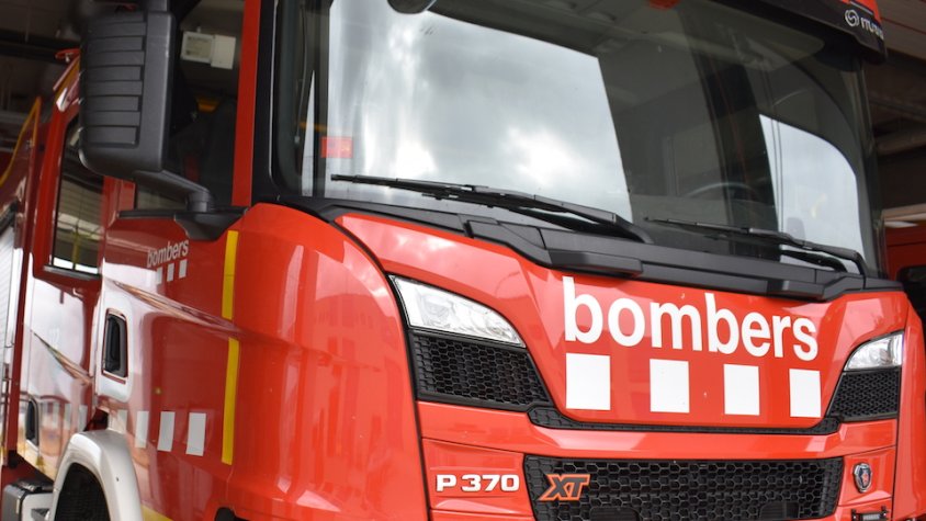 Detingut un home com a presumpte autor d'un incendi en un bloc de pisos a Calafell