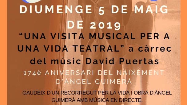 Una visita musical al Museu Àngel Guimerà per commemorar el 174è aniversari del naixement del dramaturg
