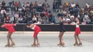 Un centenar de patinadors i patinadores a la comarcal de patinatge