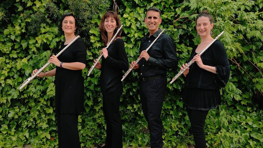 El quartet de flautes travesseres Bladim, protagonista del proper concert del Sent la Música