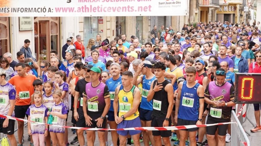 Rècord de participació a la 8a Cursa i Marxa solidària 5k contra el Càncer de l’Arboç