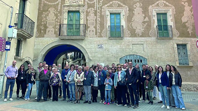 Visita dels güanyadors del concurs el passat dissabte 19 d’octubre al Vendrell