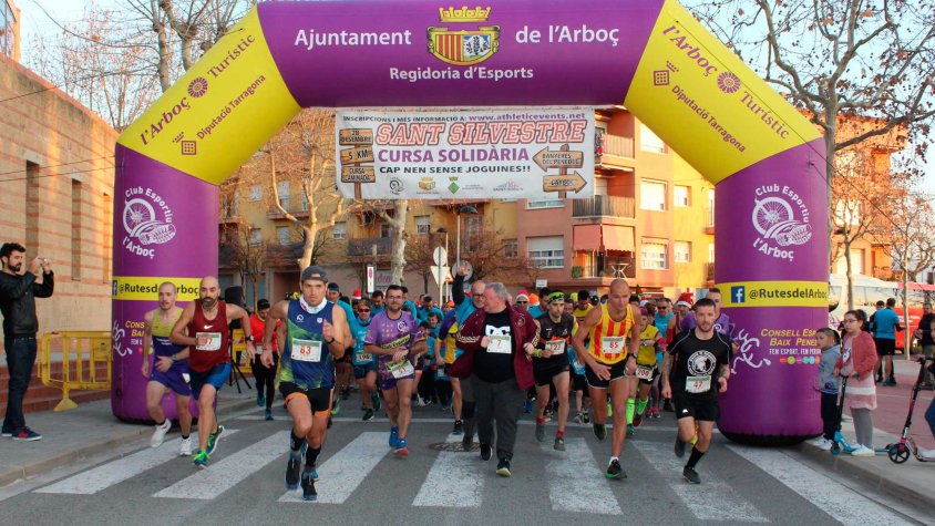 L’Arboç i Banyeres del Penedès tornen a organitzar la  Sant Silvestre Solidària – Cap infant sense joguines!!