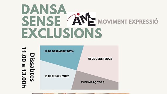 L'activitat va a càrrec de l’associació Moviment Expressió