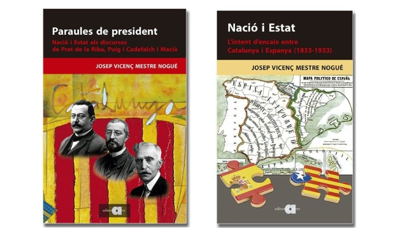 Josep Vicenç presenterà els seus llibres 'Paraules de president' i 'Nació i Estat'