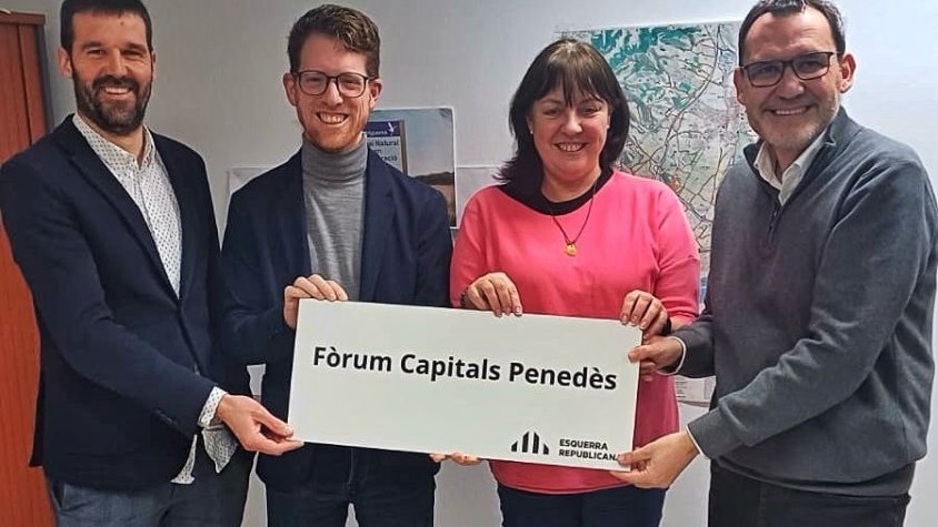 El Vendrell, Igualada, Vilafranca i Vilanova impulsen el Fòrum republicà de Capitals del Penedès per impulsar i enfortir la vegueria