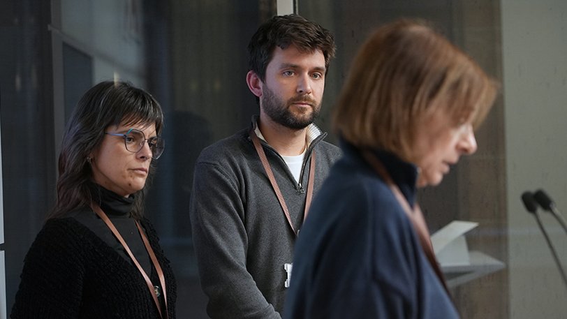 A la reunió a la cambra catalana hi ha assistit una delegació de llogaters dels pisos de protecció oficial de Sitges, Banyoles i Sentmenat