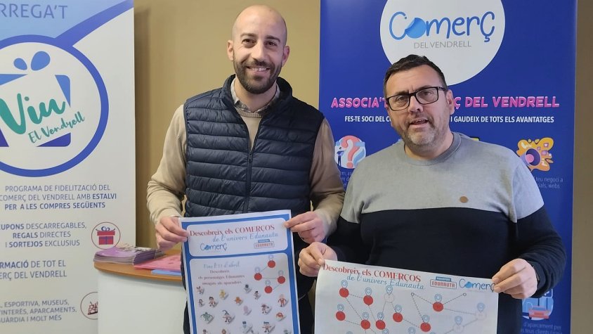 Un joc de pistes donarà a conèixer el comerç del Vendrell als nens i nenes de 3r i 4rt de primària