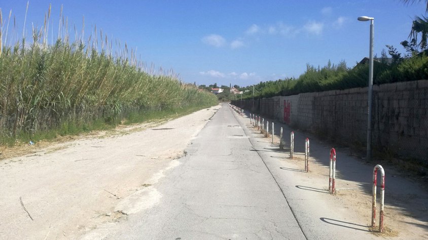 Arranjament del camí del Romaní