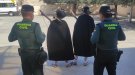 La Guàrdia Civil supervisa el compliment de les normes de seguretat durant l'exhibició de Trabucaires en un acte festiu a Banyeres del Penedès