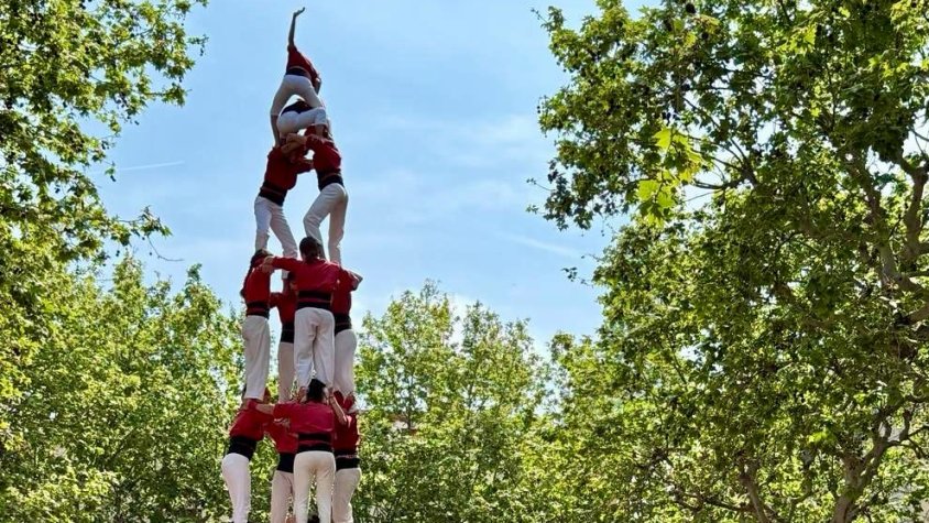 Els Nens del Vendrell estrenen temporada i castells de vuit a la IV Diada d’homenatge a Pau Casals