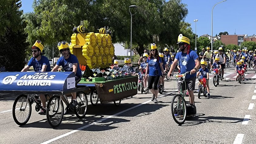 Els participants van recórrer els carrers del nucli i van acabar a la Rambla