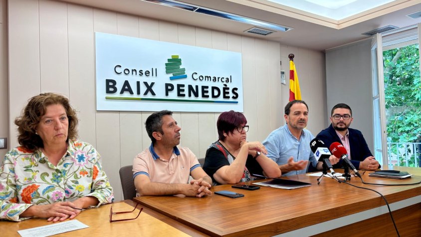 El Consell Comarcal impulsa un projecte pioner per reduir el malbaratament alimentari als menjadors escolars del Baix Penedès