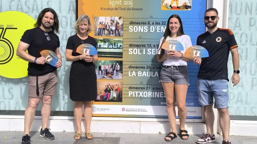 Tot a punt al Vendrell per tornar a gaudir dels dimecres d’agost amb la música tradicional del Música a la Vila