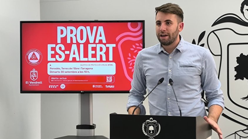 El proper dimarts 30 de setembre es farà una nova prova del sistema d’Alertes de Protecció Civil