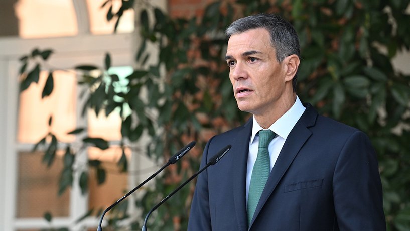 Sánchez destaca que totes les enquestes que pregunten sobre aquest tema a espanyols i europeus, majoritàriament els enquestats es manifesten en