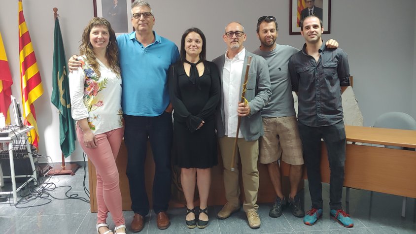 Imatge dels regidors que conformen l’equip de govern.