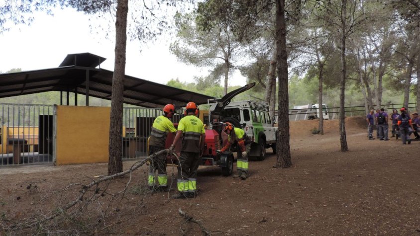 La Fundació Santa Teresa rep una subvenció de la Diputació de Tarragona per a la millora de l’entorn natural del Fondo del Mata