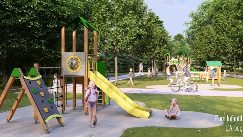 L’Arboç renovarà el parc infantil del Parc de Santa Llúcia 2 amb una inversió estimada de 47.000 €