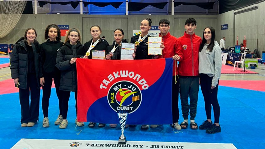 El Club Taekwondo My-Ju Cunit es proclama Campió d'Espanya 2025