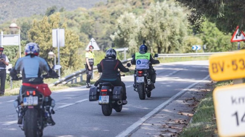 Campanya per evitar la sinistralitat en els accidents de moto