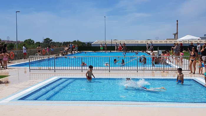 Imatge de la piscina.
