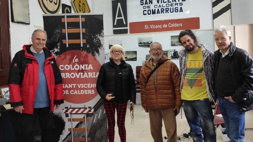 L’Associació per la preservació de la Colònia Ferroviària de Sant Vicenç de Calders presenta 'Memòria viva'