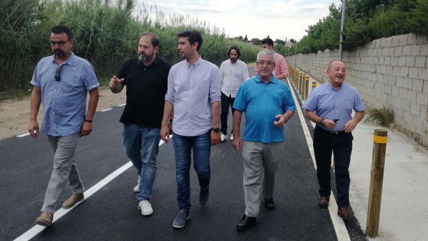 Finalitzen les obres d'arranjament del camí del Romaní