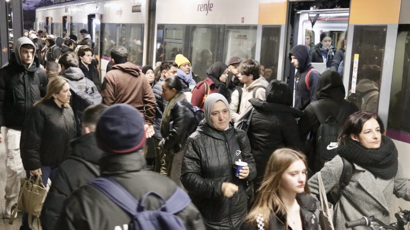Els usuaris de Rodalies es preparen per denunciar als carrers el “neguit” que provoca un servei que ha “tocat fons”