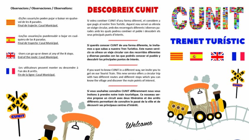 L’1 de juliol comença el servei del Trenet Turístic