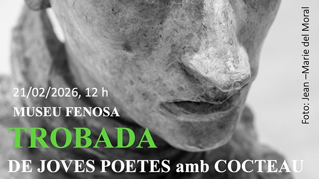 Trobada de Joves poetes amb Cocteau.