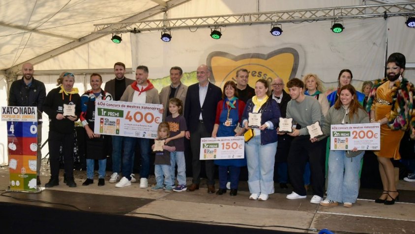 El Vendrell celebra el 40è aniversari de la Xatonada Popular