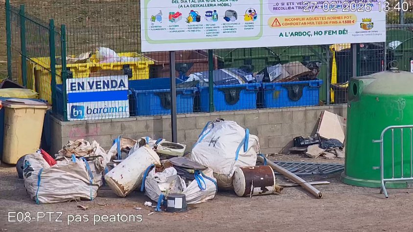 La Policia Local de l'Arboç identifica el responsable d'un greu abocament de runa a l'Àrea d'emergència