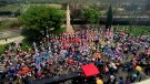 El Vendrell reuneix 53 colles per aixecar 100 pilars simultanis en el centenari dels Nens del Vendrell