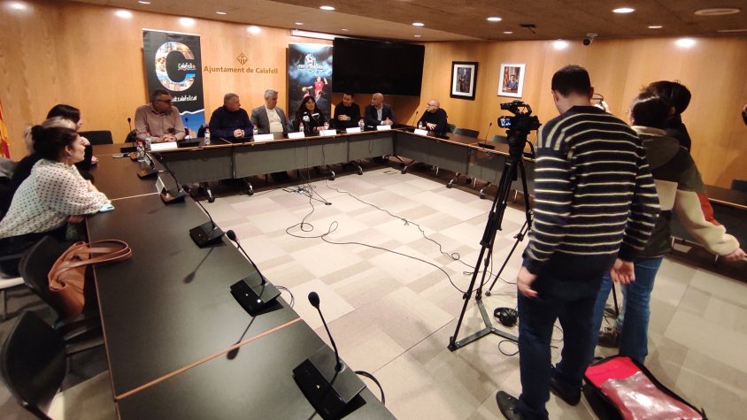 Presentació del torneig a Calafell